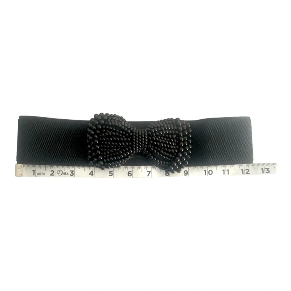 N/A black faux